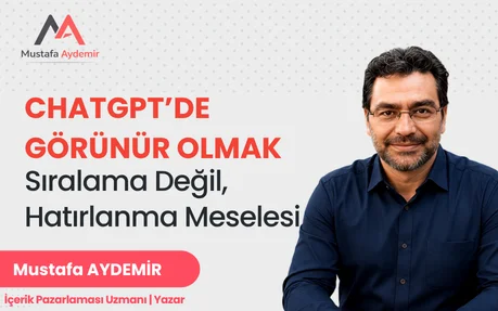 chatgpt'de görünür olmak